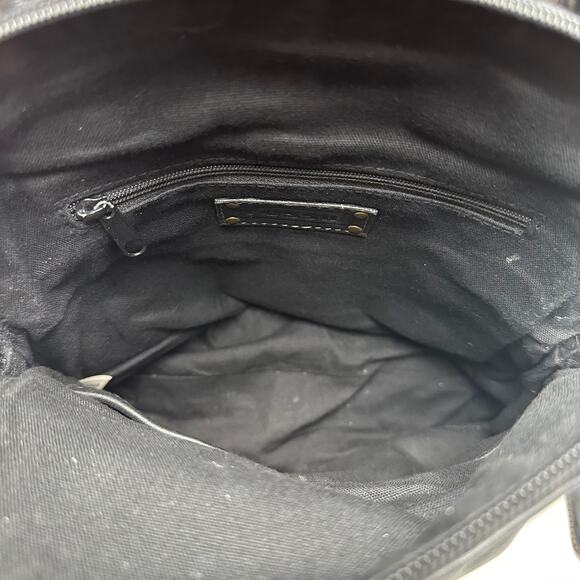 Fossil | Women | Black Soft Leather Minimal Mini Backpack Purse | One Size